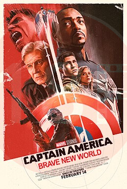 Captain America Brave New World poster